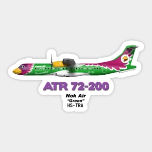 Avions de Transport Régional 72-200 - Nok Air "Green" Sticker